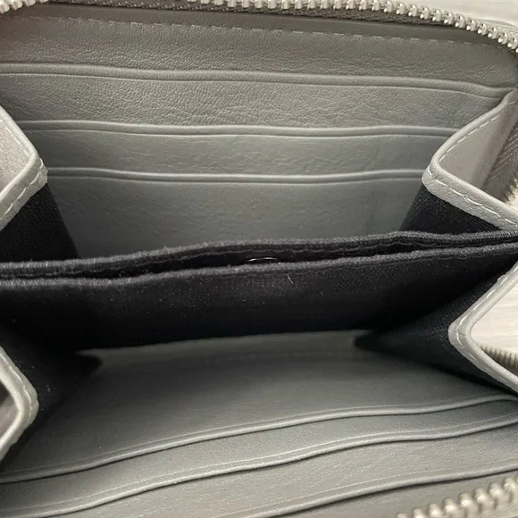 All Saints Taupe Leather wallet - Picture 4 of 6